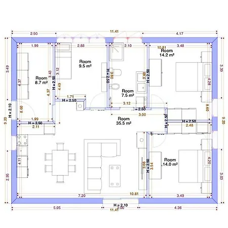 Appartement Bled House